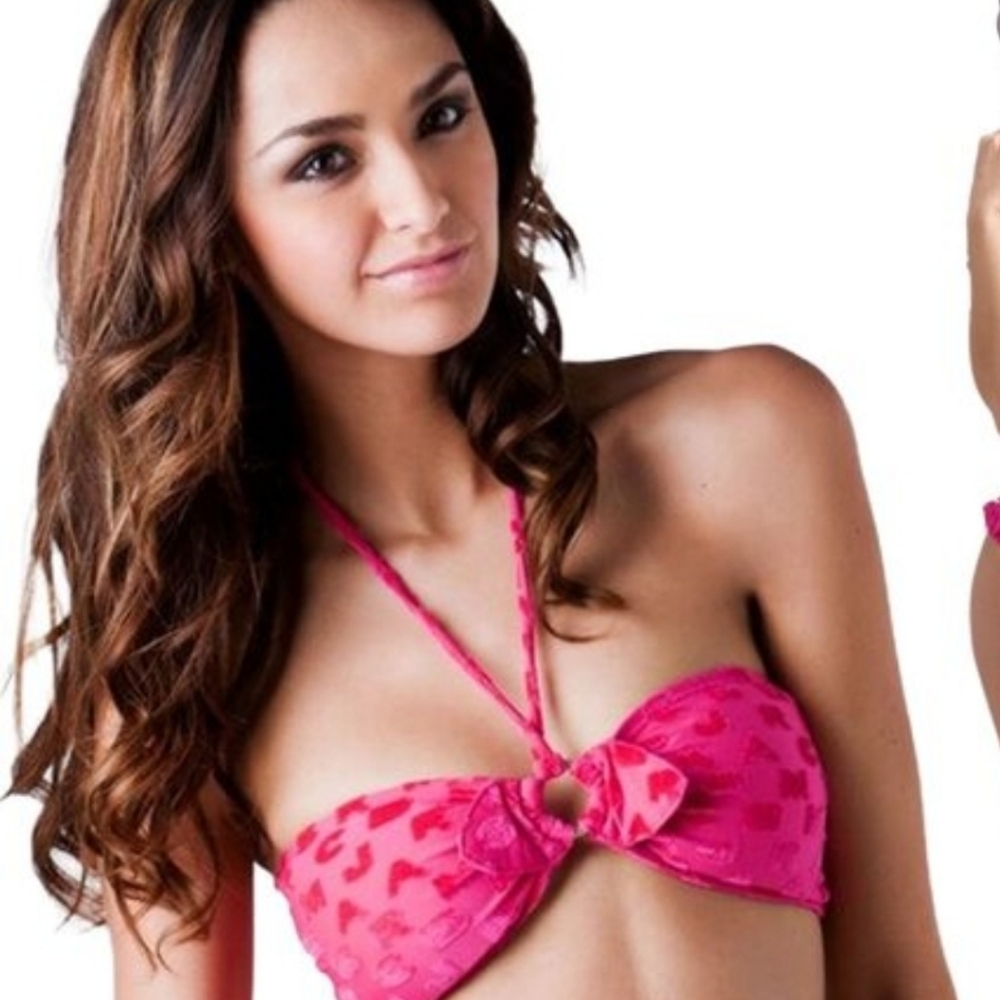 MARC BY MARC JACOBS LOGO  BIKINI TOP P